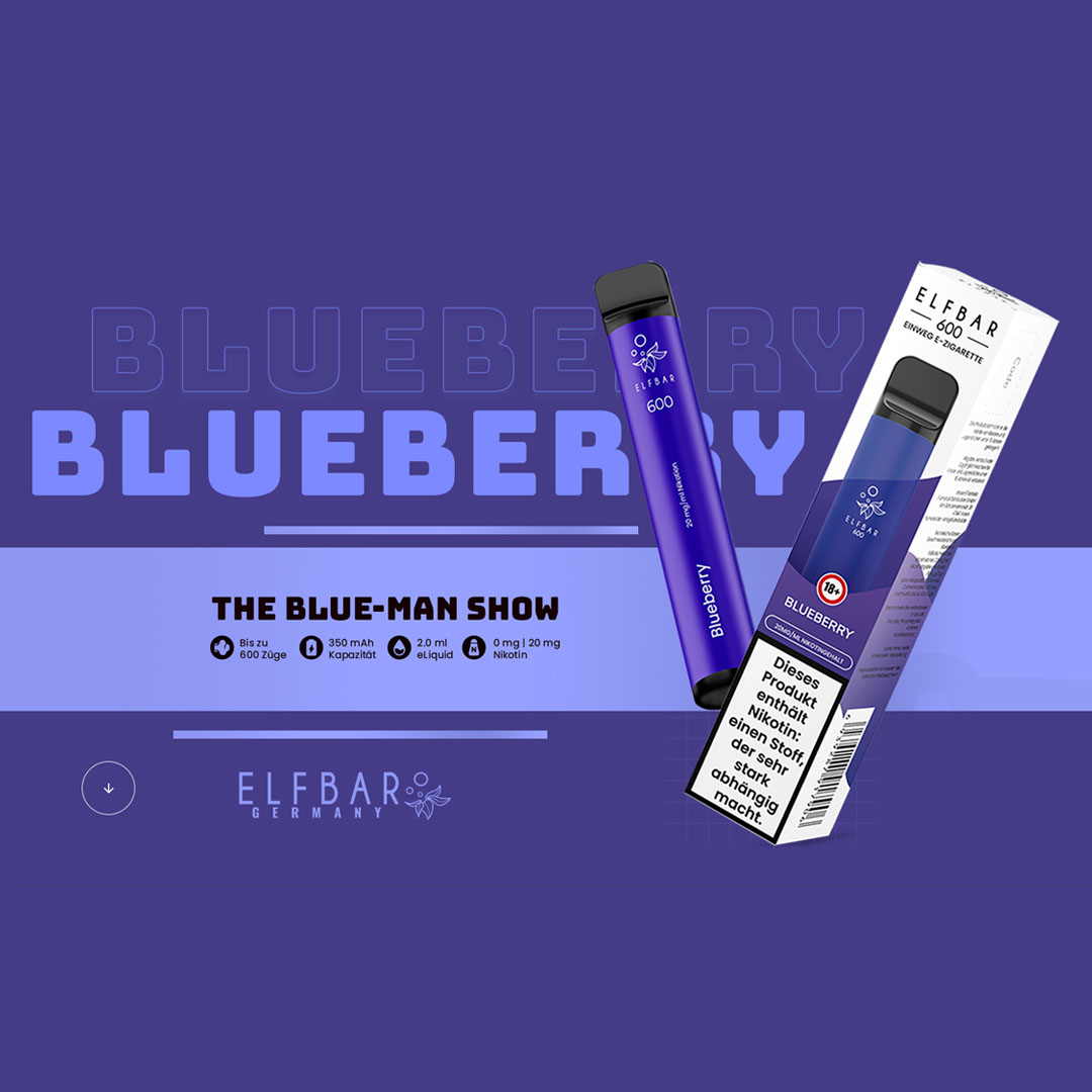 Elfbar Elf Bar 600 Blueberry