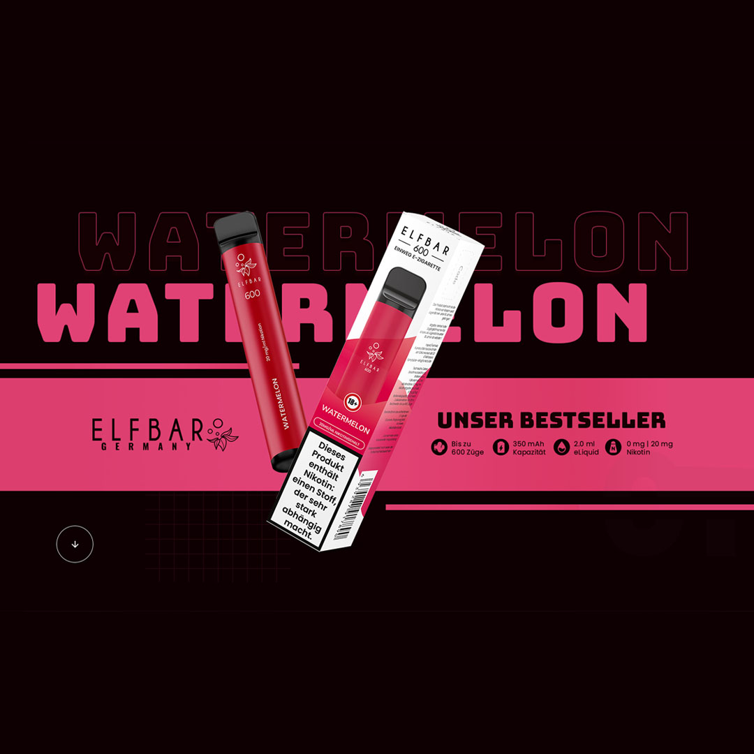 Elfbar Elf Bar 600 Watermelon