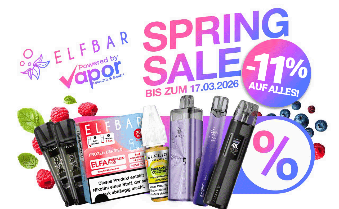 11% Rabatt auf alles