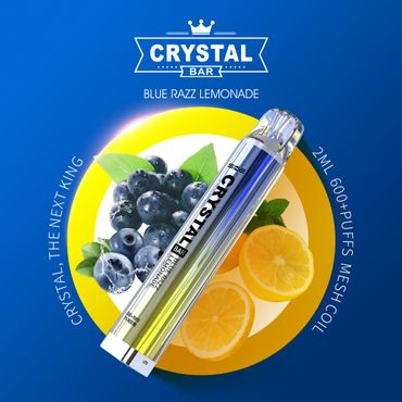 SKE Crystalbar 600 - Geschmack: Blue Razz Lemonade mit 20mg Nikotin