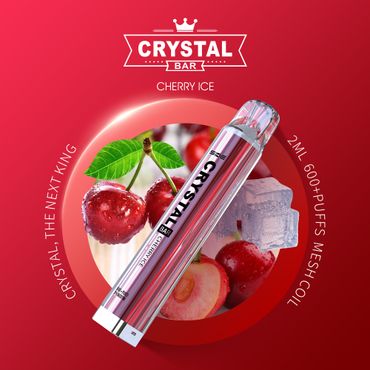 SKE Crystalbar 600 - Geschmack: Cherry Ice mit 20mg Nikotin