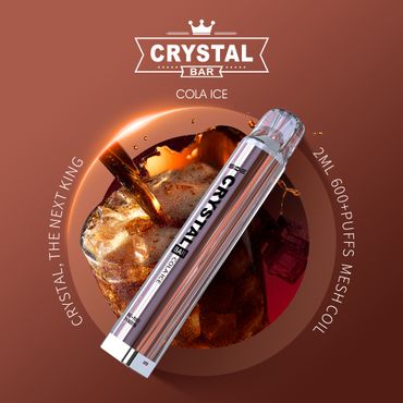 SKE Crystalbar 600 - Geschmack: Cola Ice mit 20mg Nikotin
