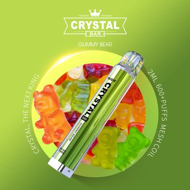 SKE Crystalbar 600 - Geschmack: Gummy Bear mit 20mg Nikotin