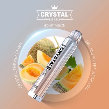 SKE Crystalbar 600 - Geschmack: Honey Melon mit 20mg Nikotin