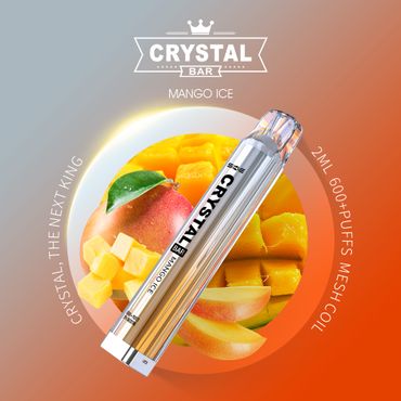 SKE Crystalbar 600 - Geschmack: Mango Ice mit 20mg Nikotin