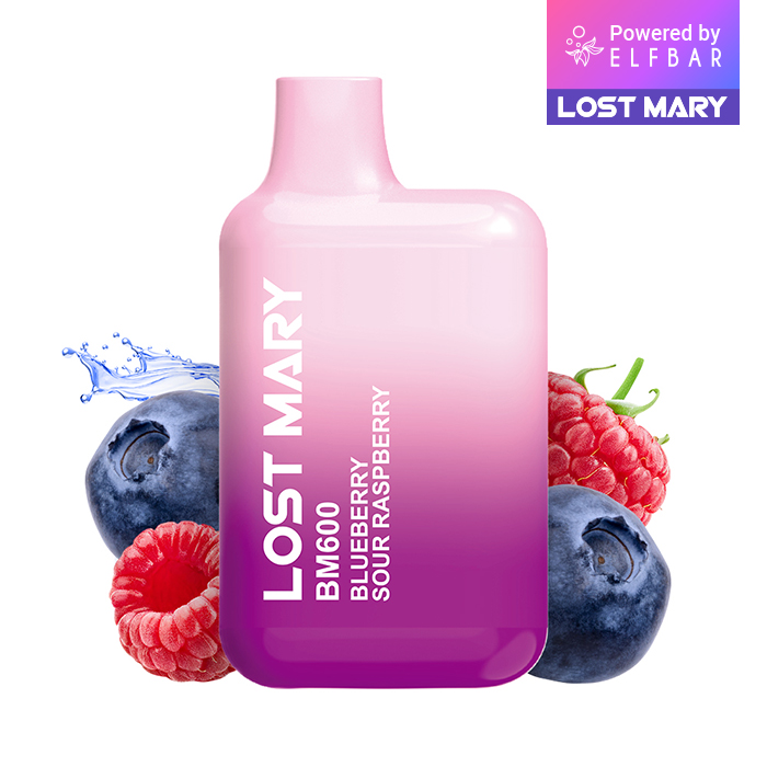 lost mary bm600 blueberry sour raspberry LOST MARY BM6000 main image 1