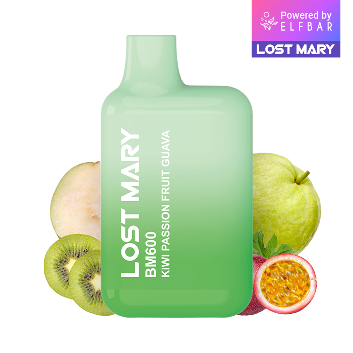 Lost Mary BM600 - Kiwi Passion Fruit Guava 20mg Nikotin | Elfbargermany