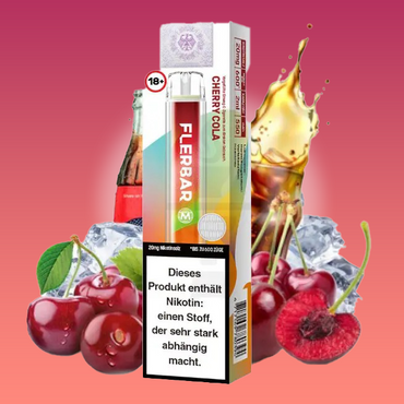 Süß-fruchtige Note von - Cherry Cola mit angenehmer Süße