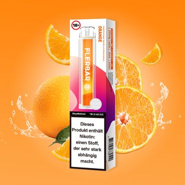 Aromatischer Mix aus - Orange für ein intensives Vape Erlebnis