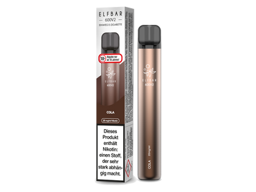 ELFBAR 600 V2 Cola 20mg Nikotin