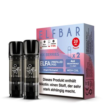 ELFBAR ELFA Mix Berries 20mg Nikotin 2er Pack