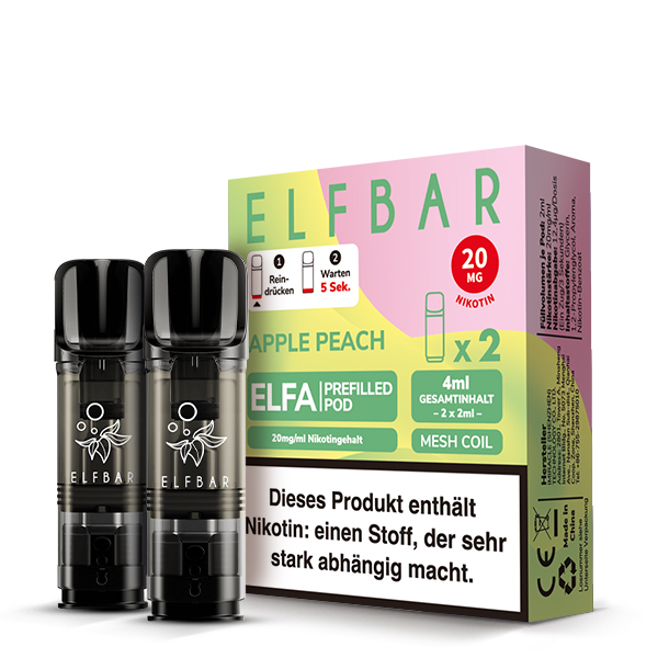 elfbar neue sorten ELF BAR ELFA Pods – Jetzt neue Sorten entdecken!