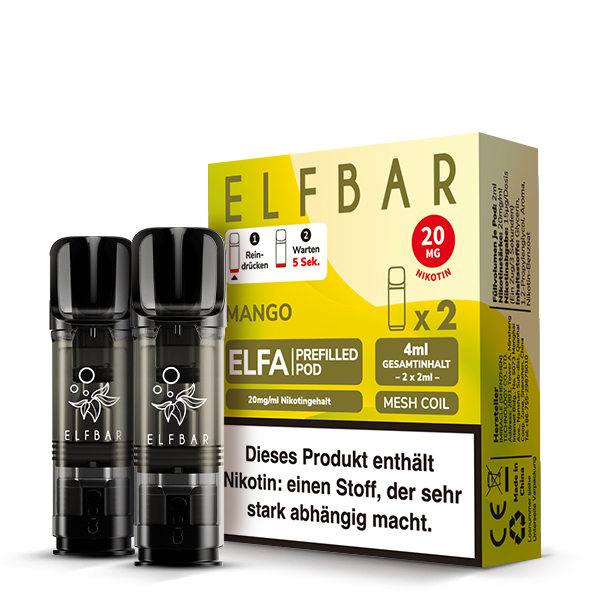 Paket] ELFBAR ELFA Pods - Alle Sorten (2er Packs)