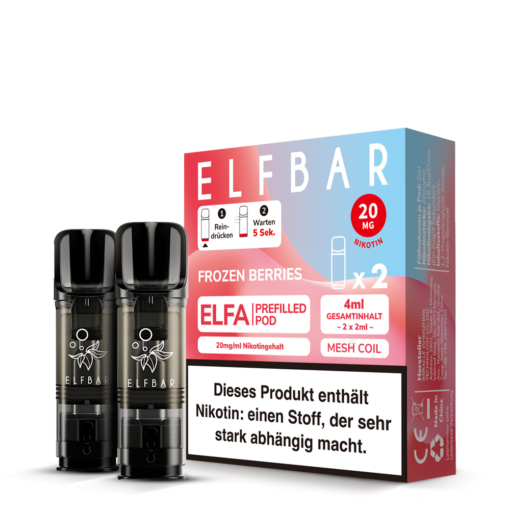 Paket] ELFBAR ELFA Pods - Alle Sorten (2er Packs)