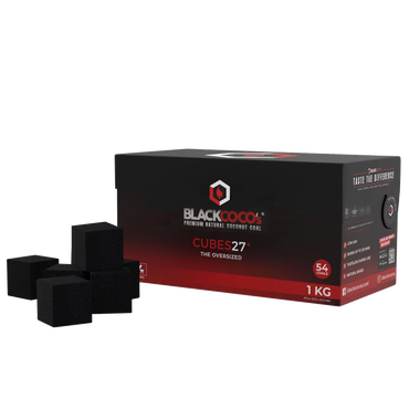 BLACKCOCO - Naturkohle - 1kg - 27 mm