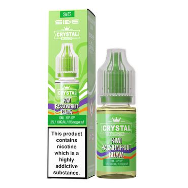 SKE Crystal Liquid - Kiwi Passionfruit Guava - 10ml Nikotinsalzliquid