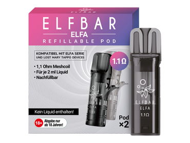 ELFBAR ELFA Refillable Pod 2er Pack (Leer Pod)