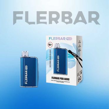 Flerbar Pod Kit - Farbe Blau - 500 mAh Akku 
