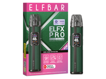 ELFBAR ELFX Pro - Pod Kit - 1200 mAh - Farbe: Forest