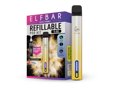 ELFBAR ELFA Turbo Pod Kit 550 mAh Akku - Aurora Gold