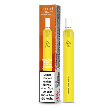 ELFBAR T600 Pineapple Peach Mango 20mg Nikotin