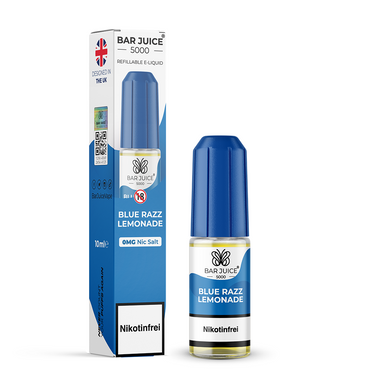 Bar Juice 5000 Nikotinsalz Liquid 10 ml Blue Razz Lemonade