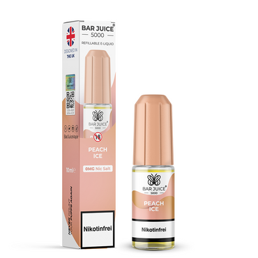 Bar Juice 5000 Nikotinsalz Liquid 10 ml Peach Ice