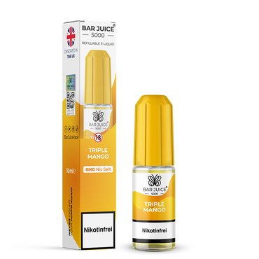 Bar Juice 5000 Nikotinsalz Liquid 10 ml Triple Mango