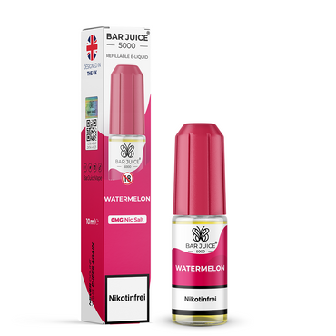Bar Juice 5000 Nikotinsalz Liquid 10 ml Watermelon