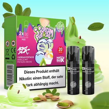 187 Strassenbande - Prefilled Pods - I Scream Pistacio