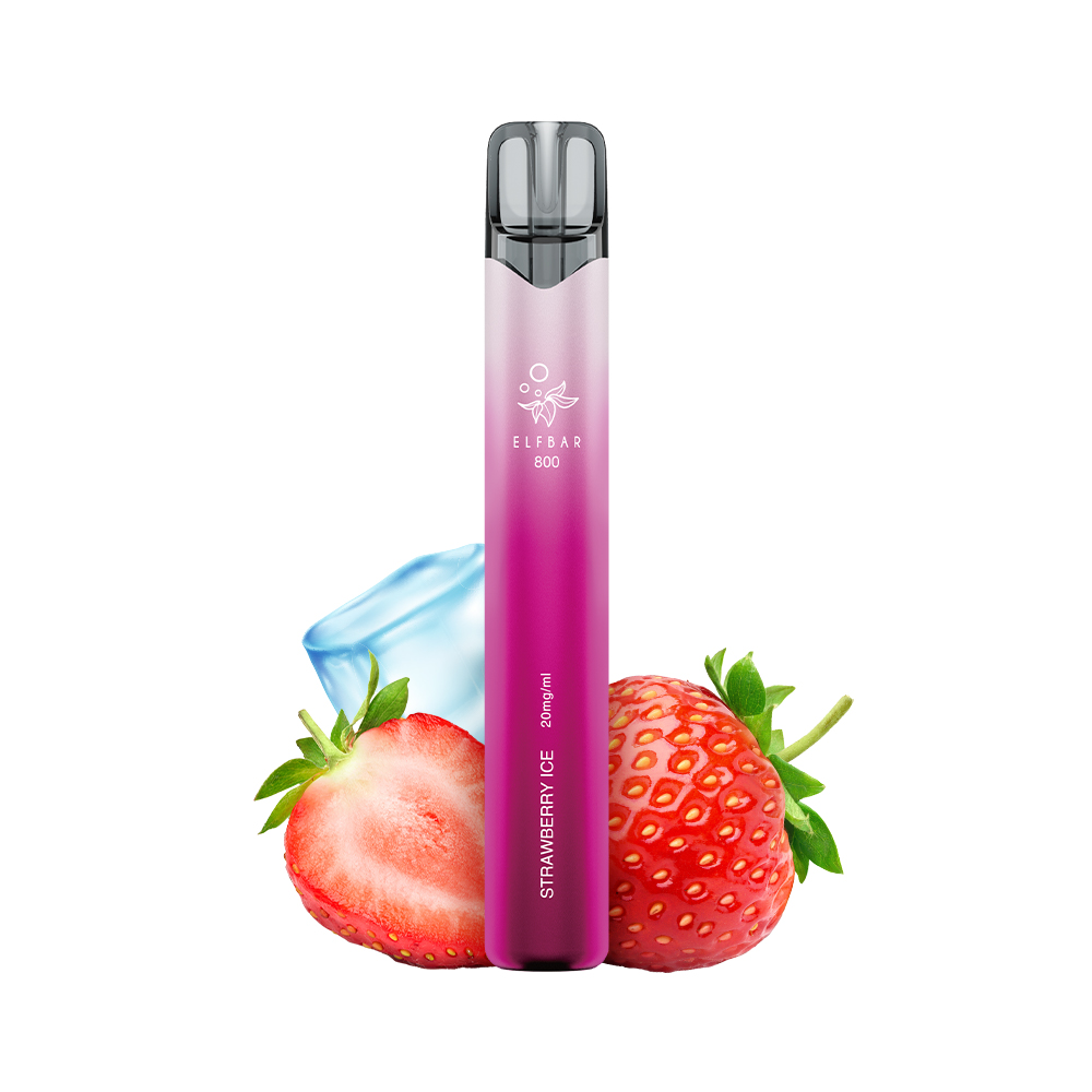 ELFBAR 800 Strawberry Ice 20mg Nikotin | Elfbargermany