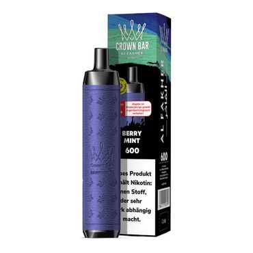 Al Fakher Crown Bar 600 Berry Mint