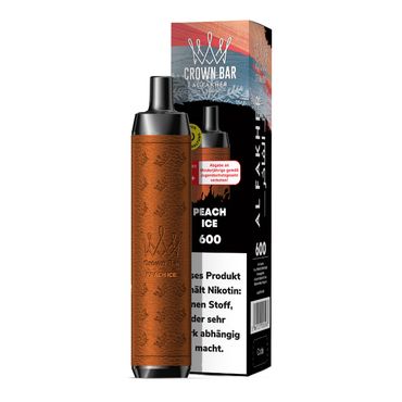 Al Fakher Crown Bar 600 Peach Ice