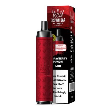 Al Fakher Crown Bar 600 Strawberry Punch
