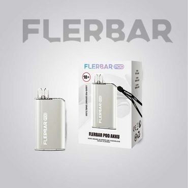 Flerbar Pod Kit - Farbe Silber - 500 mAh Akku