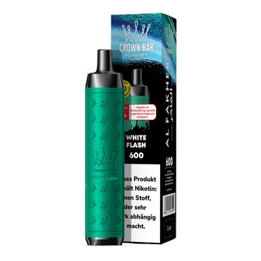 Al Fakher Crown Bar 600 White Flash
