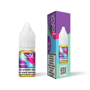 Vozol Liquid - Grape Ice - 10ml