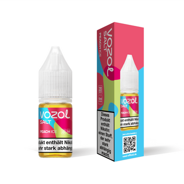 Vozol Liquid - Peach Ice - 10ml