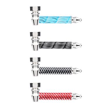 Atomic Aluminium Tabakpfeife 4 Farben, 2 Designs