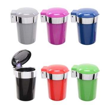 Atomic Auto Aschenbecher LED, 3 Farben