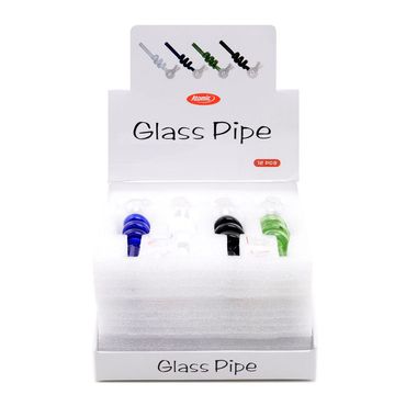 Atomic Glas Tabakpfeife Twist