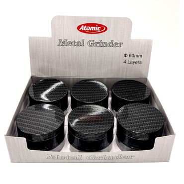 Atomic Metall Grinder 62mm Carbon Design