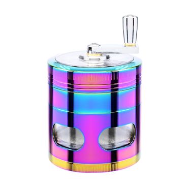 Atomic Metall Grinder Mill mit Storage 63mm, 4 Teile