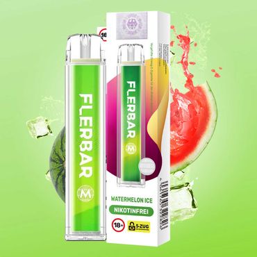Flerbar M – Watermelon Ice 0mg Nikotin