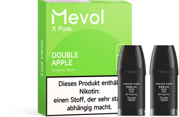 Mevol X Pro - Double Apple - 20mg Nikotingehalt