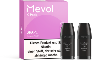 Mevol X Pro - Grape - 20mg Nikotingehalt