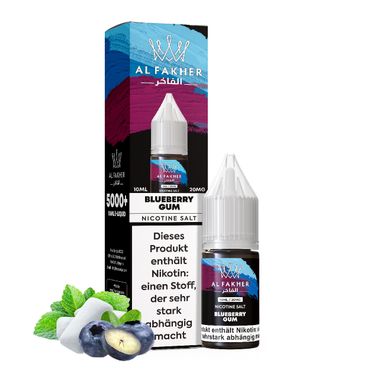 Al Fakher Liquid - BLUEBERRY GUM