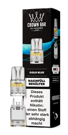 Al Fakher Mini 3K Pod - Cold Blue - 20mg Nikotingehalt