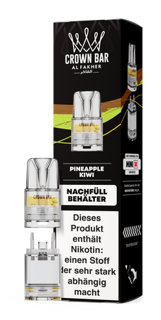 Al Fakher Mini 3K Pod - Pineapple Kiwi - 20mg Nikotingehalt