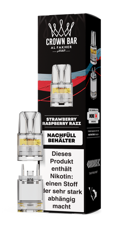 Al Fakher Mini 3K Pod - Strawberry Raspberry Razz - 20mg Nikotingehalt